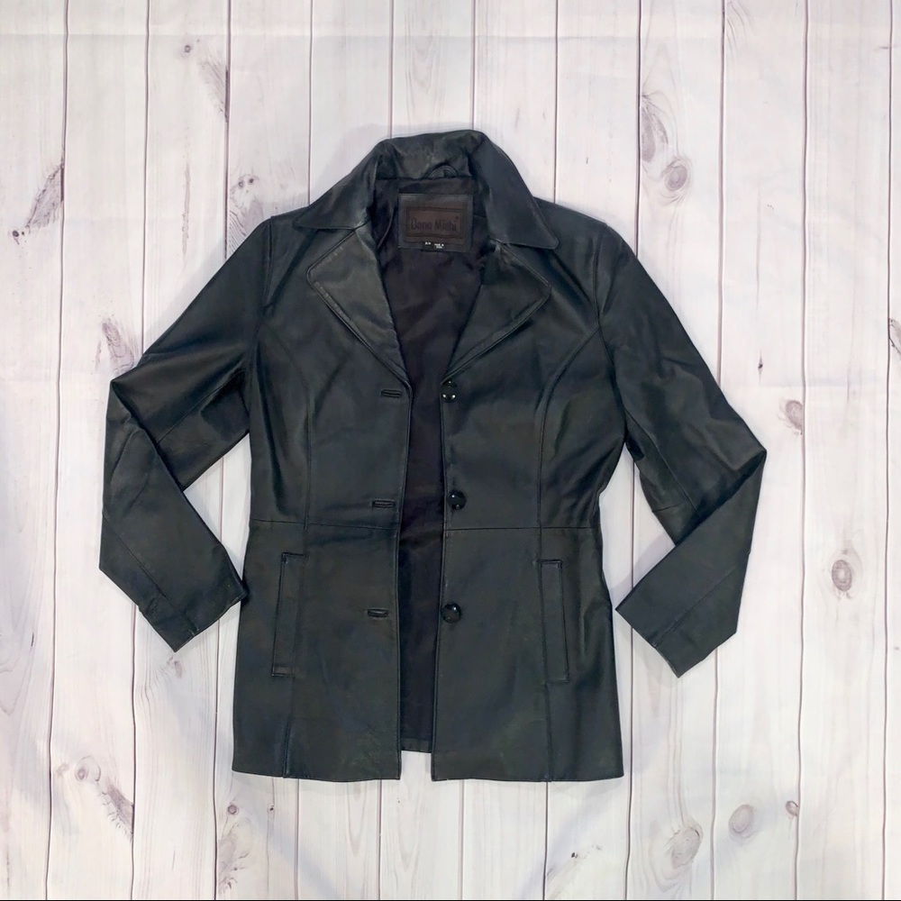 Leather Jacket Dona Michi - Size XS